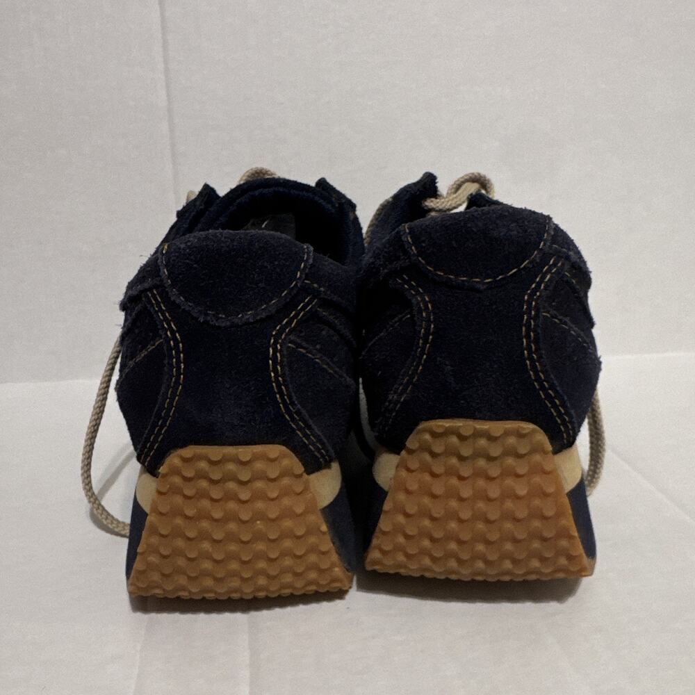 Steve Madden Women’s Size 8 Ralli Navy Suede Y2K Chunky Platform Sneakers - Picture 4 of 11
